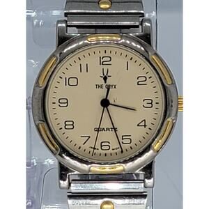 The Oryx VINTAGE Two Tone Easy Read Metal Band Quartz Watch